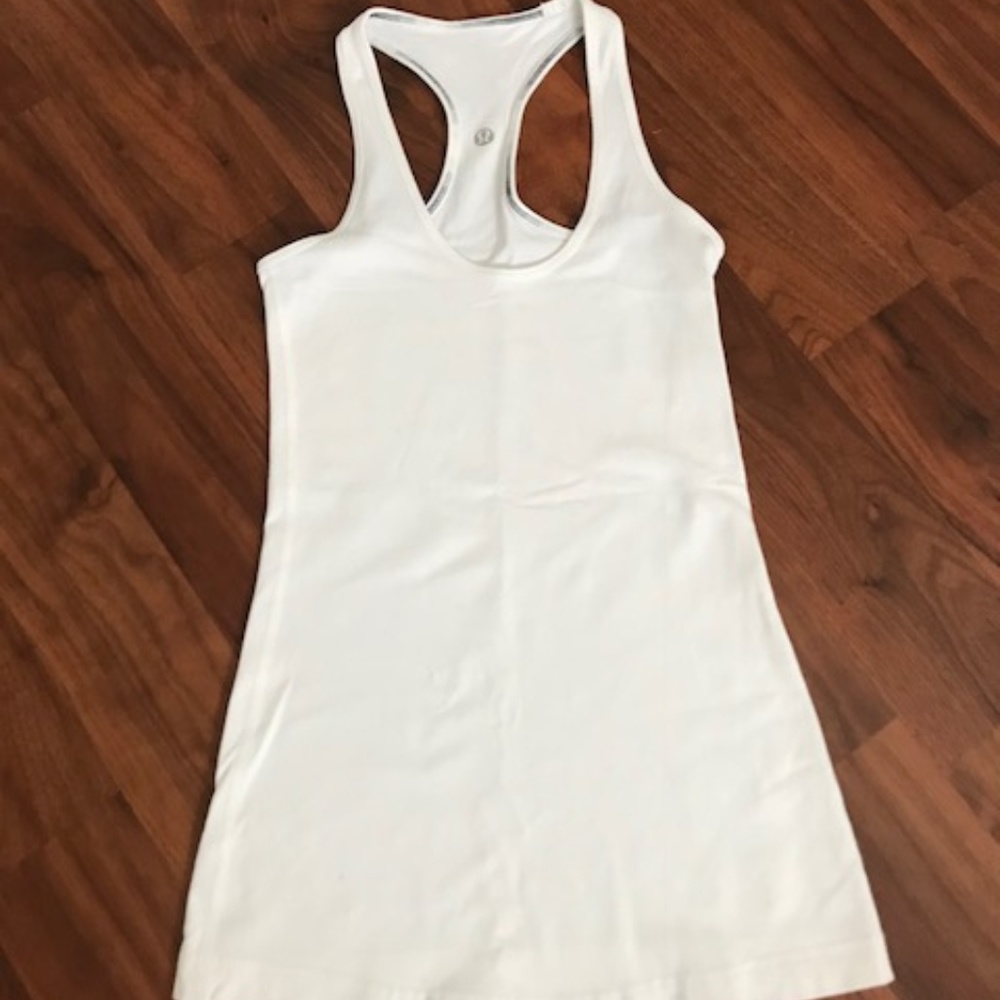 Lululemon athletica white tank top